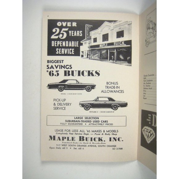 High Spirits Paper Mill Playhouse Theatre Program 1965 NJ Beatrice Lillie - Picture 3 of 8